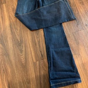 Tags On Large Midnight Shade Spanx Bell Bottom Elastic Jean